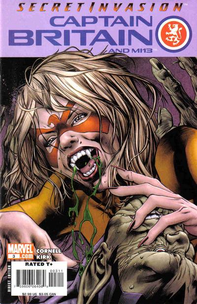 Captain Britain and MI: 13 #3 (2008)