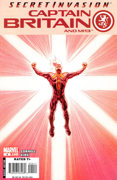 Captain Britain and MI: 13 #4 (2008)
