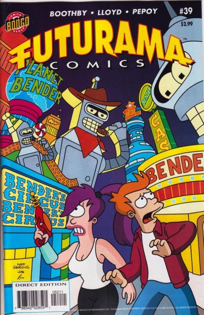 Bongo Comics Presents Futurama Comics #39 (2008)