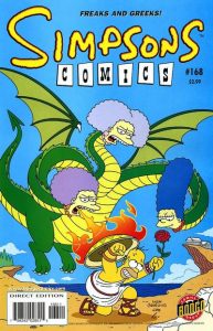 Simpsons Comics #168 (2010)