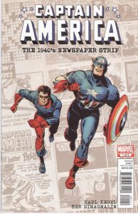 Captain America The 1940s Newspaper Strip #1 (2010)