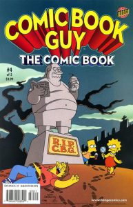 Bongo Comics Presents Comic Book Guy: The Comic Book #4 (2010)
