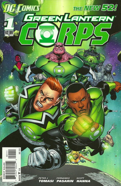 Green Lantern Corps #1 (2011)