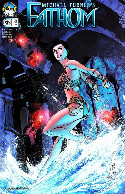 Michael Turner's Fathom #4 (2011)