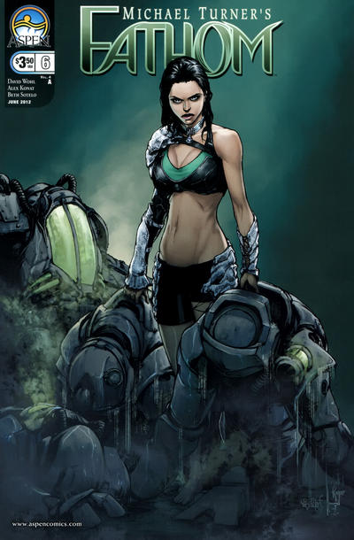 Michael Turner's Fathom #6 (2012)