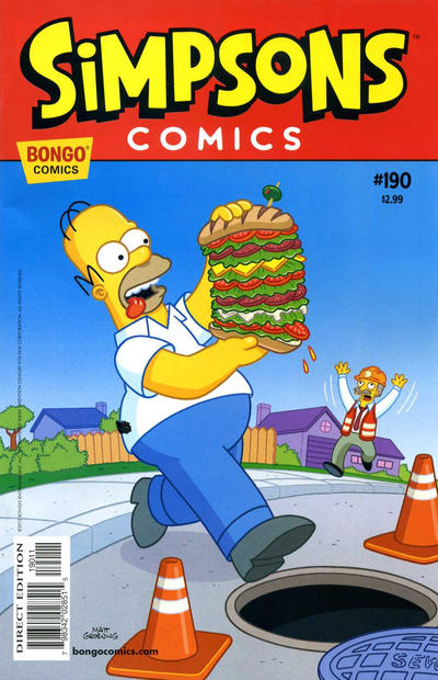 Simpsons Comics #190 (2012)