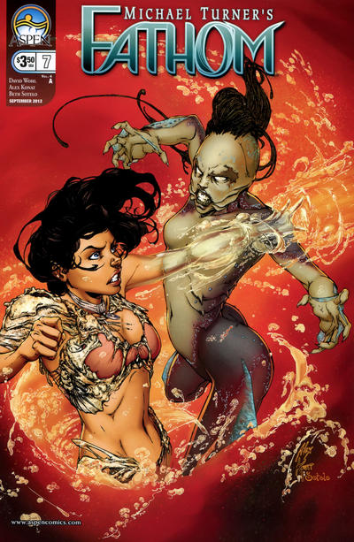 Michael Turner's Fathom #7 (2012)