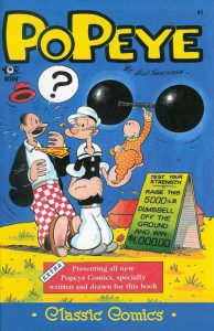 Classic Popeye #1 (2012)