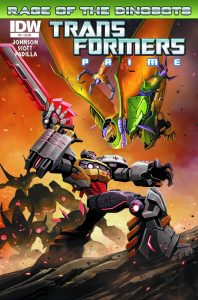 The Transformers Prime: Rage of the Dinobots #4 (2013)