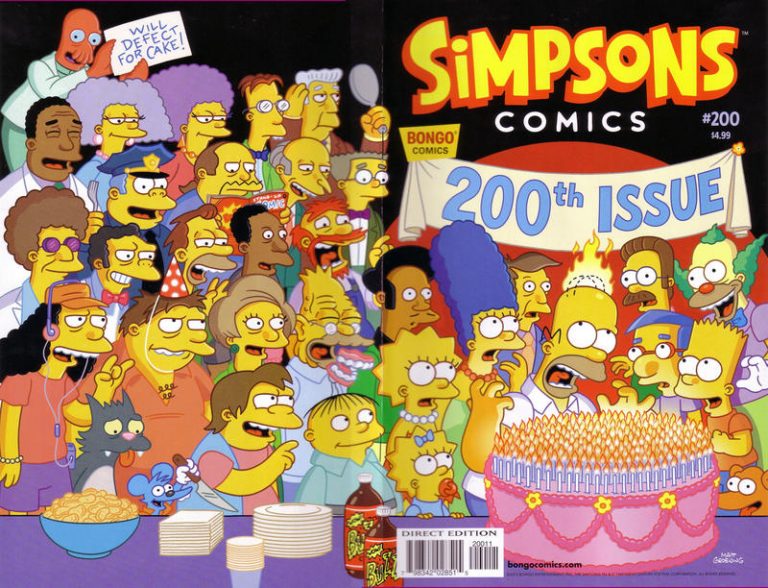 Simpsons Comics #200 (2013)