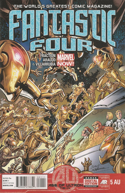 Fantastic Four #5AU (2013)