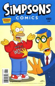 Simpsons Comics #203 (2013)
