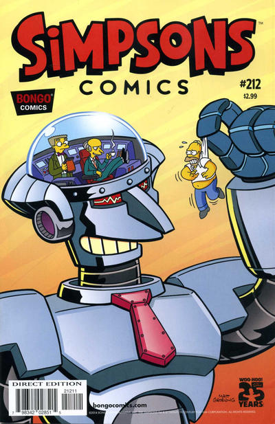Simpsons Comics #212 (2014)
