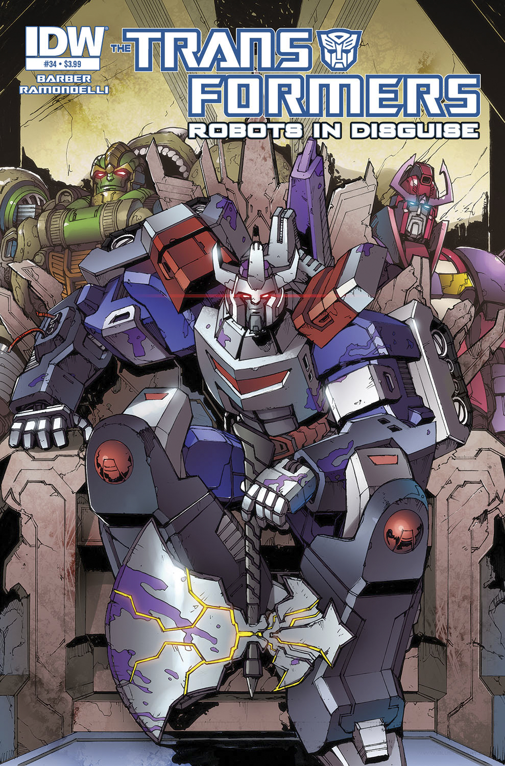 The Transformers: Robots in Disguise #34 (2014)