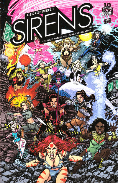 George Perez's Sirens #3 (2015)