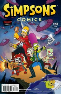 Simpsons Comics #218 (2015)