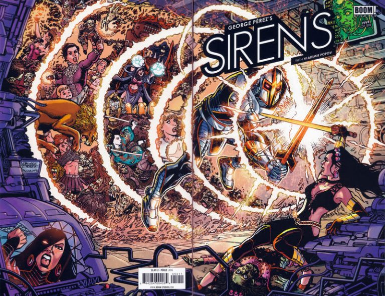 George Perez's Sirens #5 (2015)