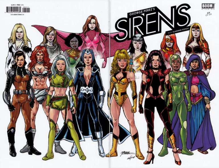George Perez's Sirens #6 (2015)