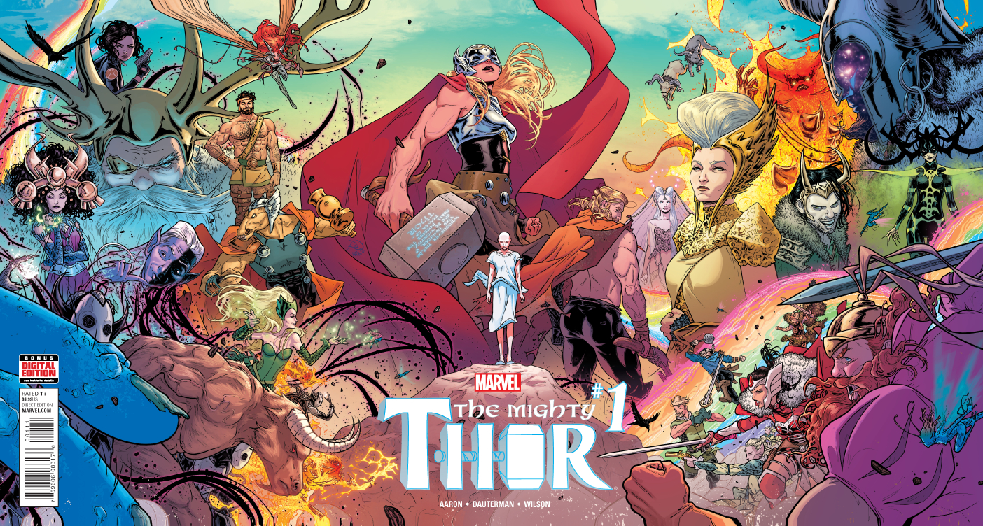 Mighty Thor #15 1st Print NM `17 Aaron/ Dauterman 