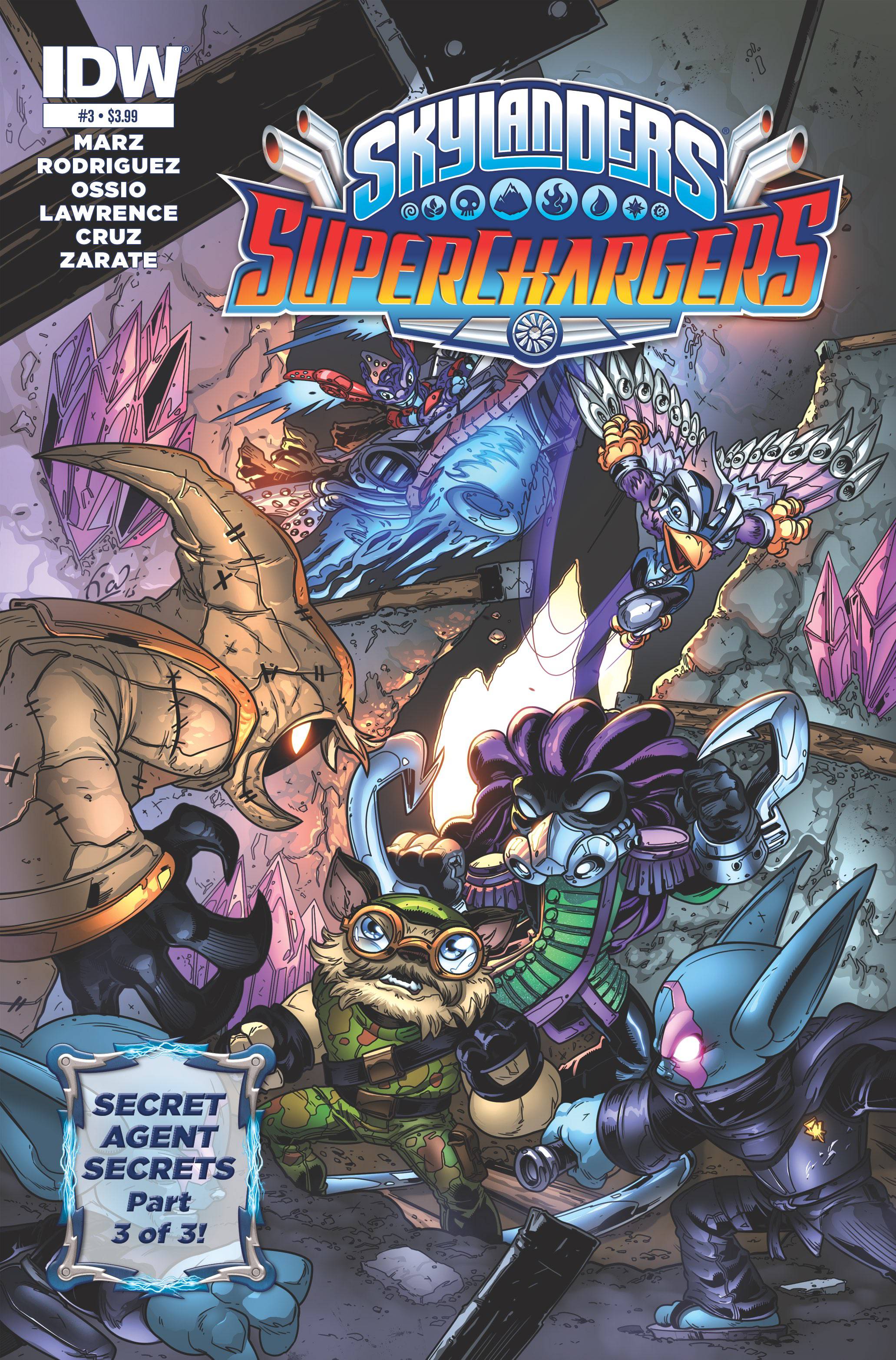 Skylanders: Superchargers #3 (2015)