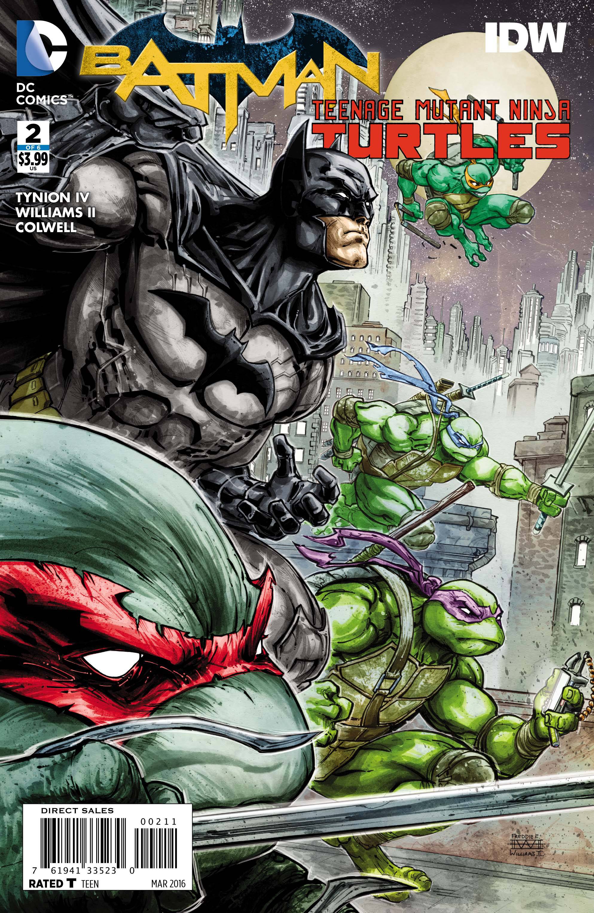 Batman / Teenage Mutant Ninja Turtles #2 (2016)