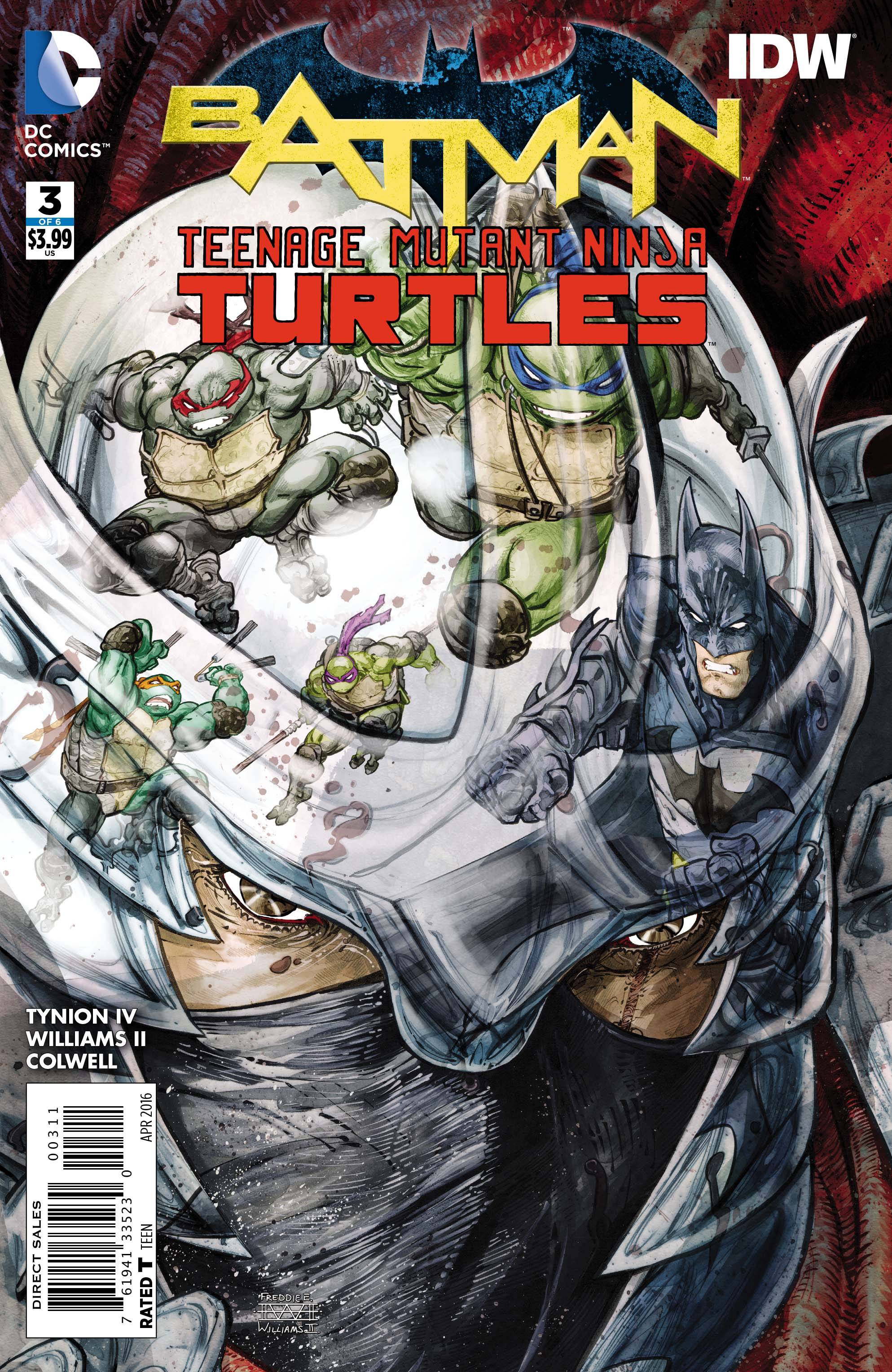 Batman / Teenage Mutant Ninja Turtles #3 (2016)