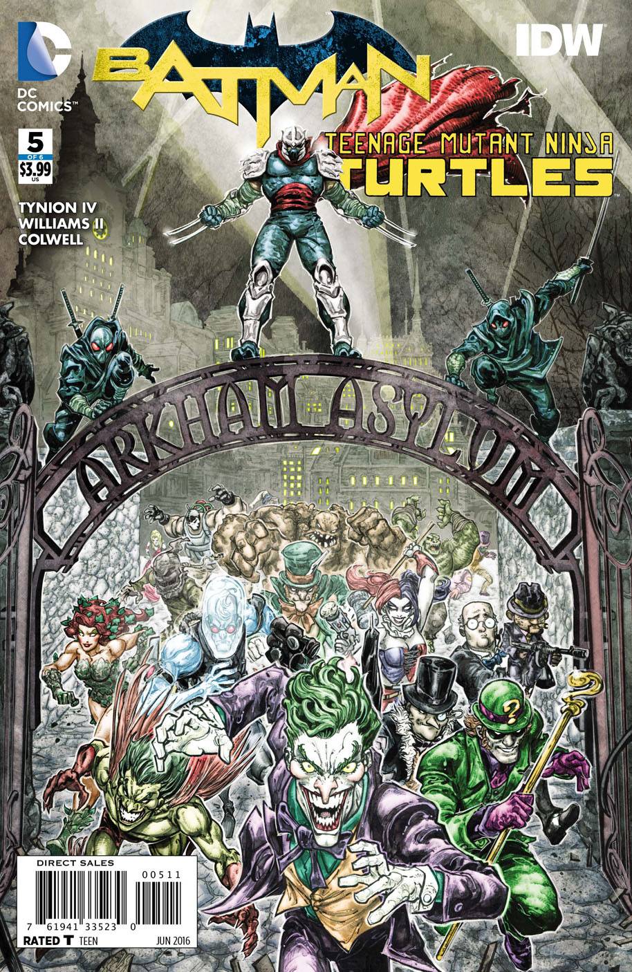 Batman / Teenage Mutant Ninja Turtles #5 (2016)