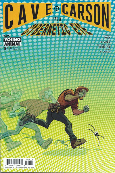 Cave Carson Has a Cybernetic Eye #8 (2017)