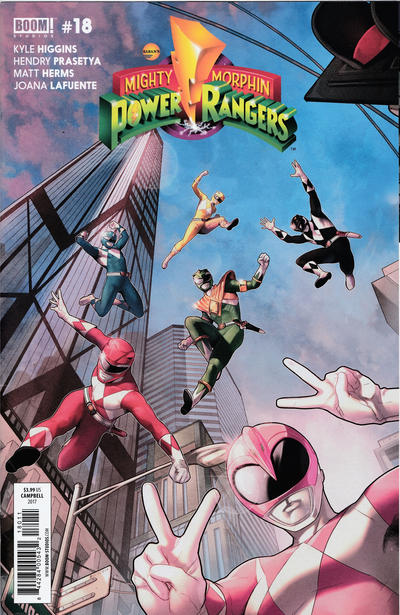 Mighty Morphin Power Rangers #18 (2017)