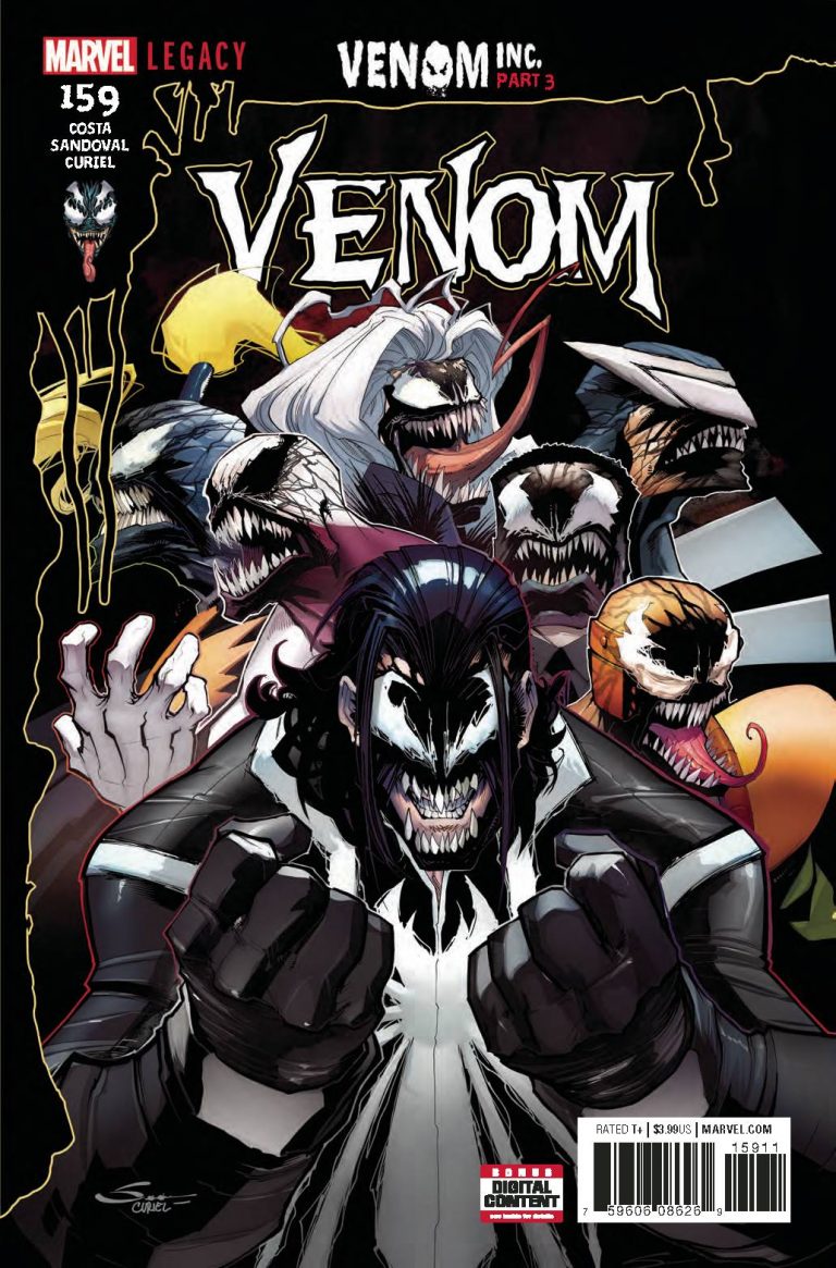 Venom #152 - Incentive Jim Lee ‘X-Men Trading Card’ Variant (Polaris