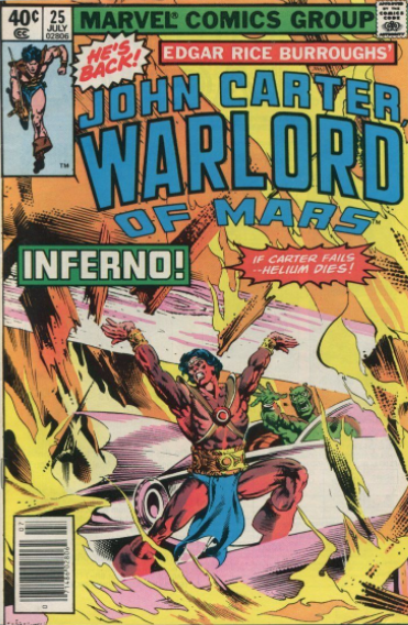 John Carter Warlord of Mars #25 (1979)