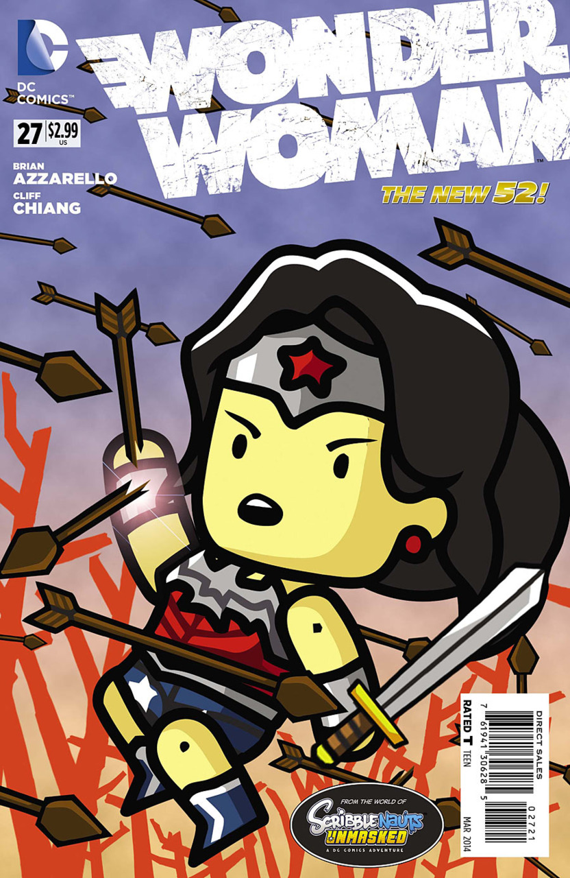 Wonder Woman 27 Scribblenauts Unmasked Cover Variant Covrprice 2664