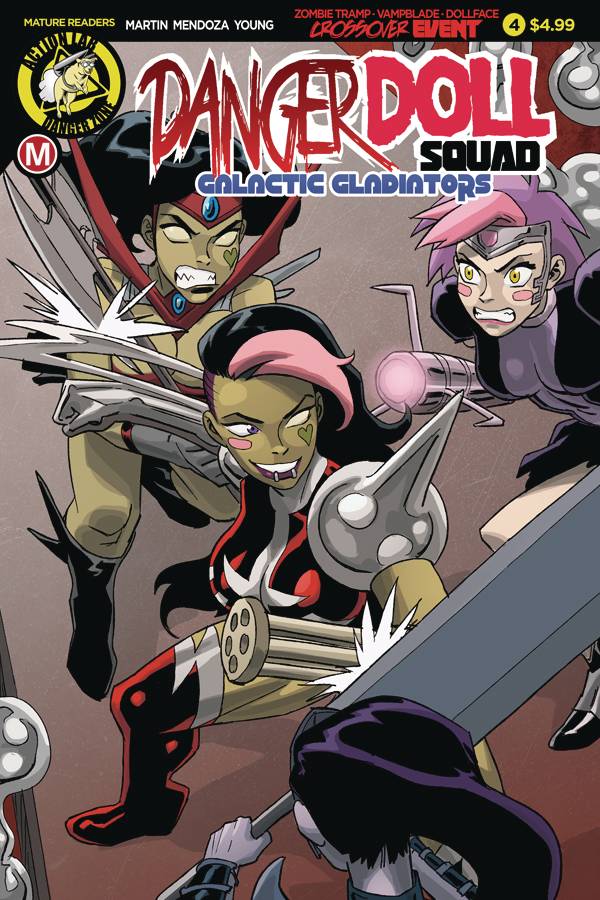 Danger Doll Squad: Galactic Gladiators #4 - Cvr A Young - CovrPrice