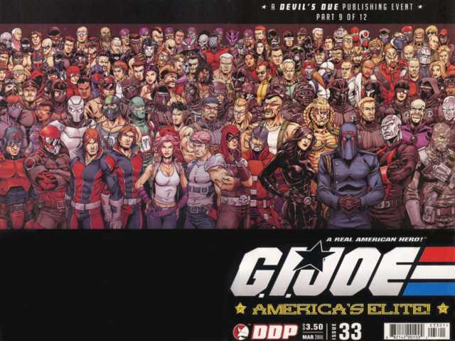 G.I. Joe: America's Elite #33 (2008)