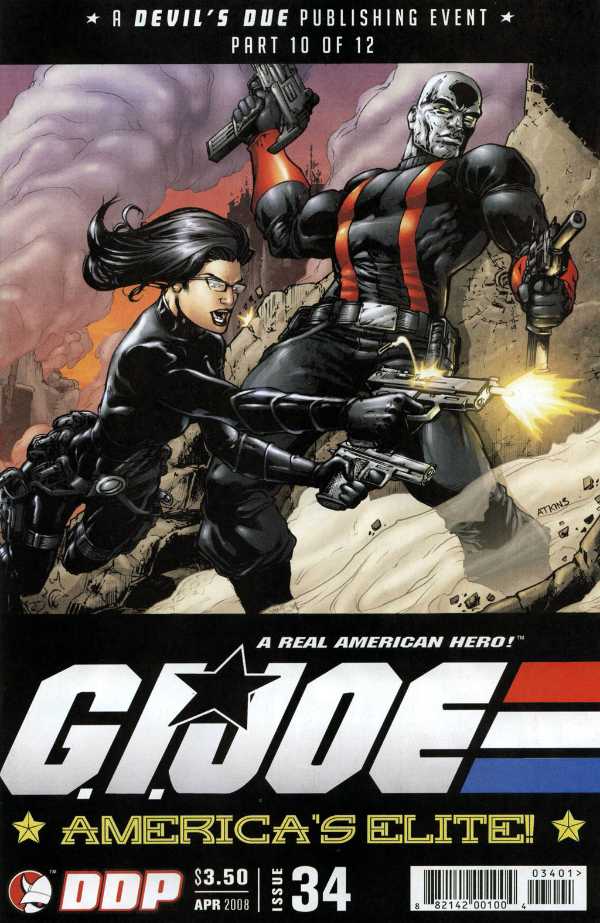 G.I. Joe: America's Elite #34 (2008)