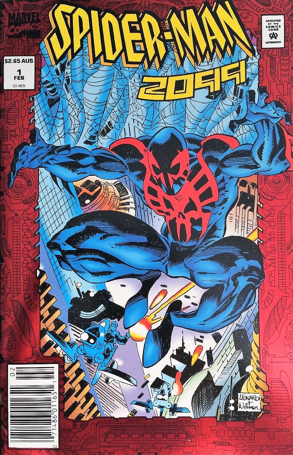 Spider-Man 2099 Vol.1 #1 - Australian Price - $2.65 - CovrPrice