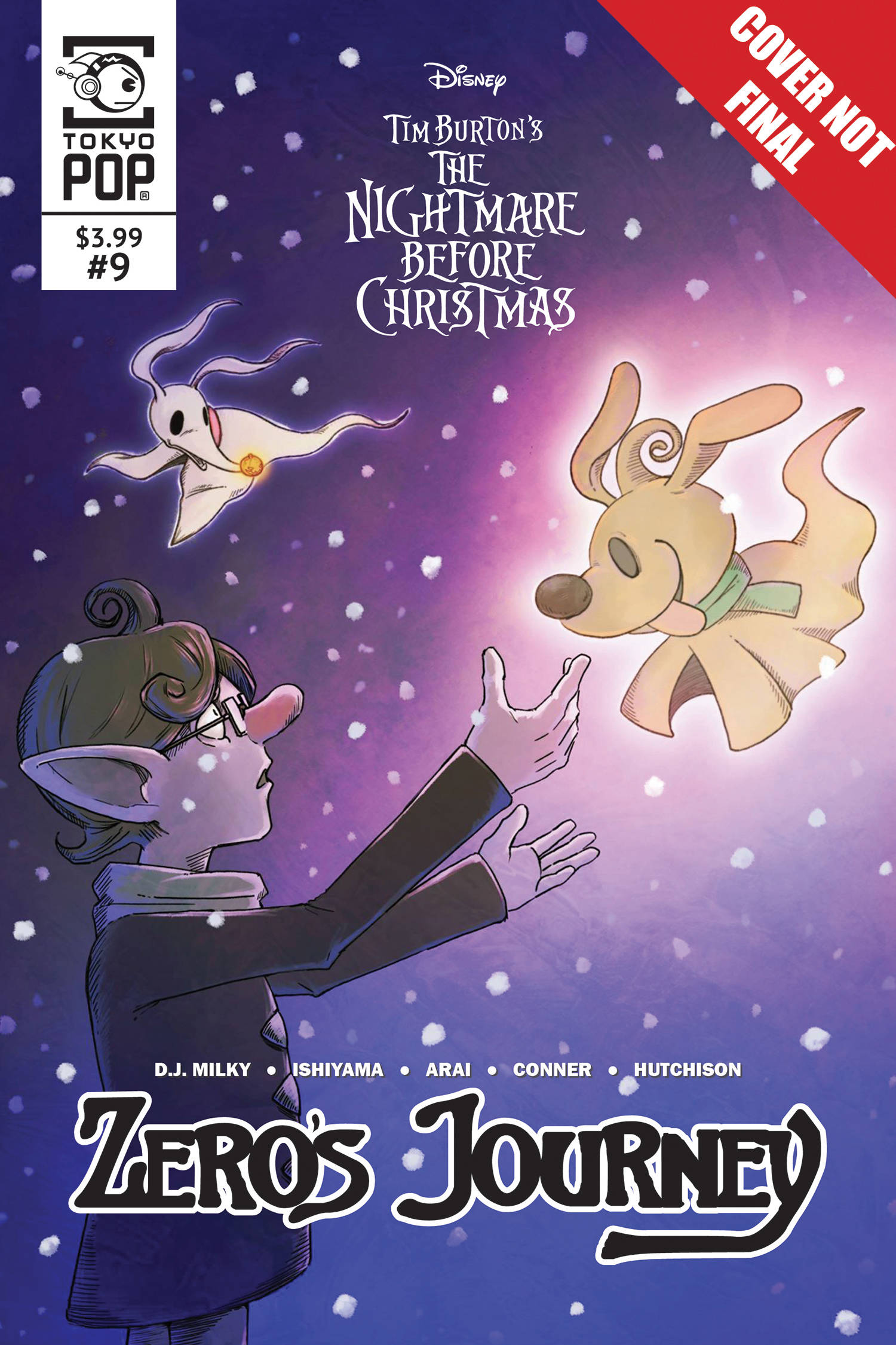 The Nightmare Before Christmas: Zero's Journey #9 (2019)