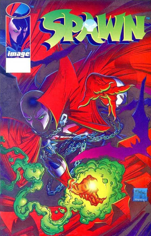 Spawn #1 - Todd McFarlane - Cover Error - CovrPrice