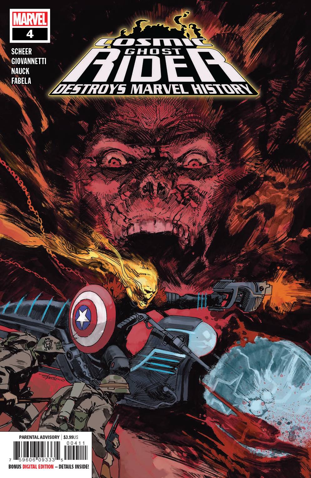 Cosmic Ghost Rider Destroys Marvel History #4 (2019)