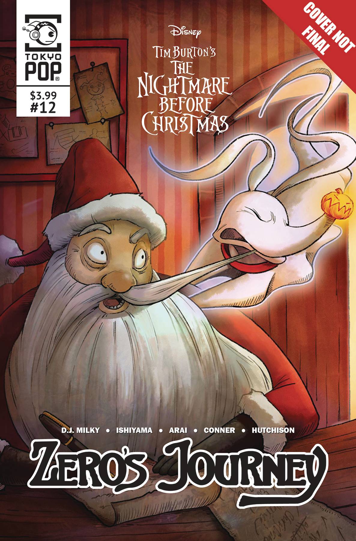 The Nightmare Before Christmas: Zero's Journey #12 (2019)