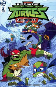 Rise Of The Teenage Mutant Ninja Turtles: Sound Off #2 (2019)