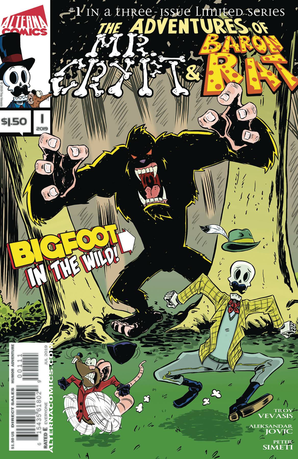 The Adventures Of Mr Crypt & Baron Rat #1 (2019)