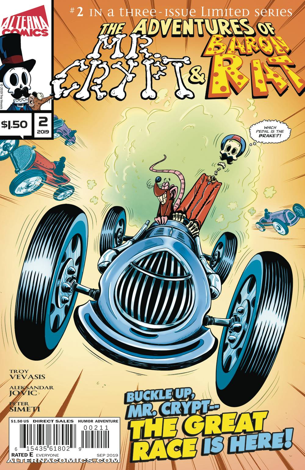 The Adventures Of Mr Crypt & Baron Rat #2 (2019)