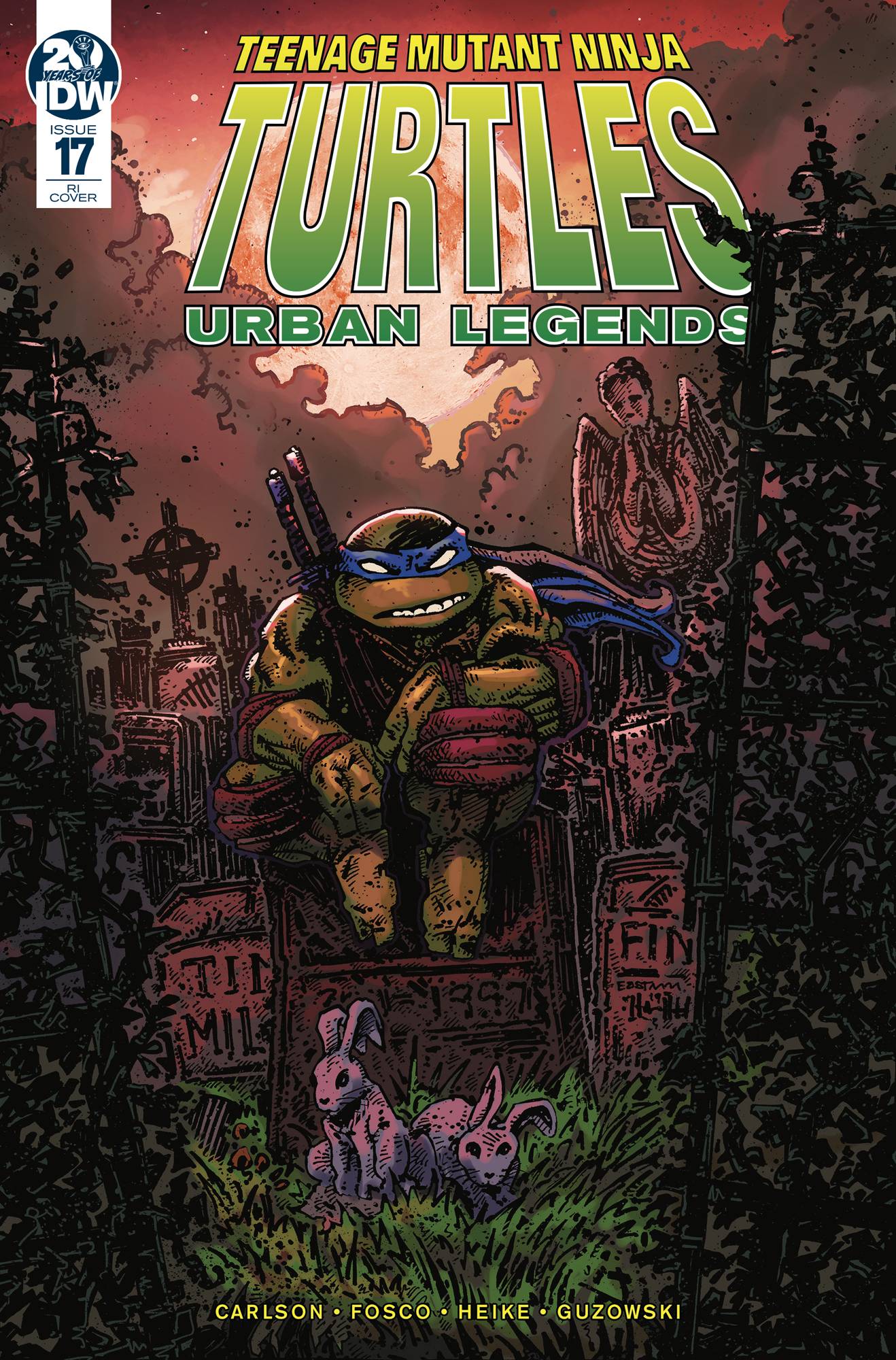 Teenage Mutant Ninja Turtles: Urban Legends #17 - 10 Copy Incv Eastman