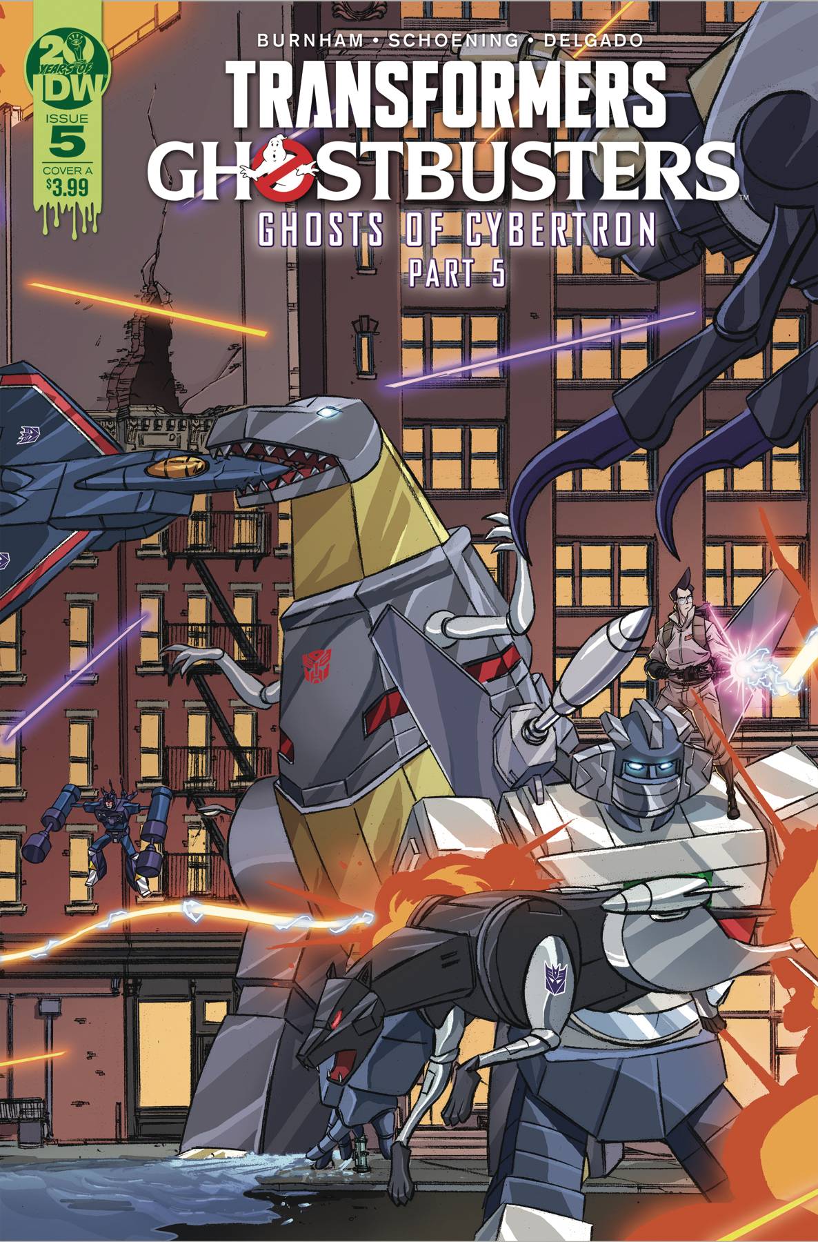 Transformers / Ghostbusters #5 (2019)