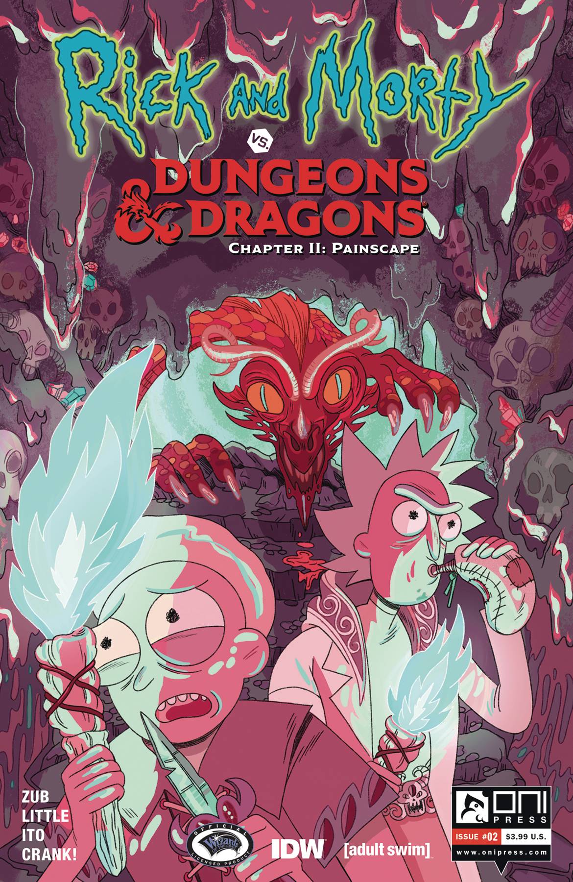 rick and morty dungeons and dragons miniatures