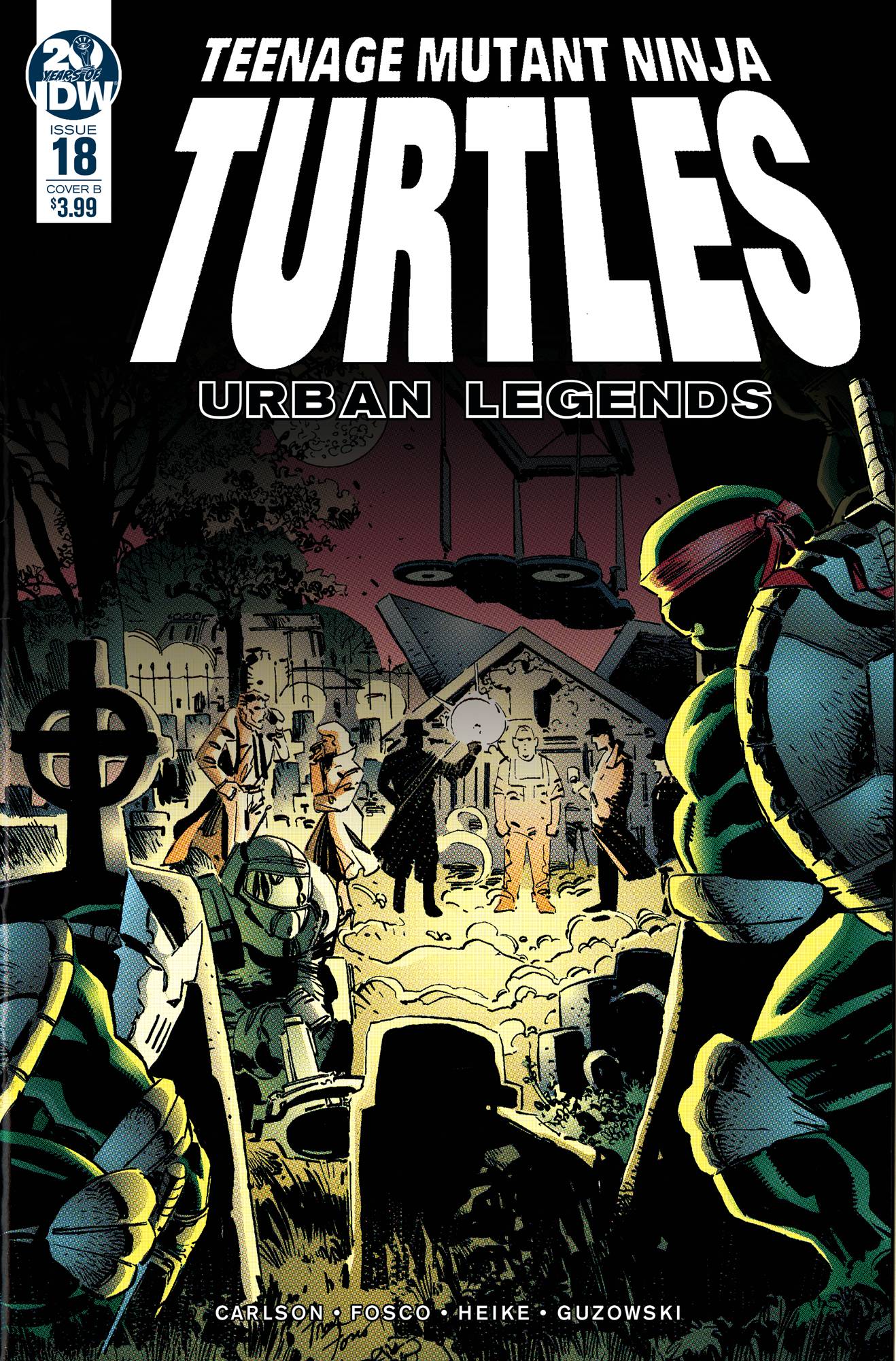 Teenage Mutant Ninja Turtles: Urban Legends #18 – Cvr A Fosco – CovrPrice