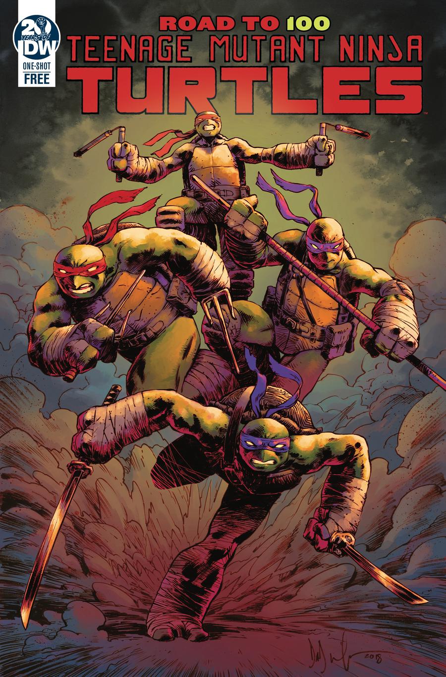 Teenage Mutant Ninja Turtles Road To 100 #1 (2019)