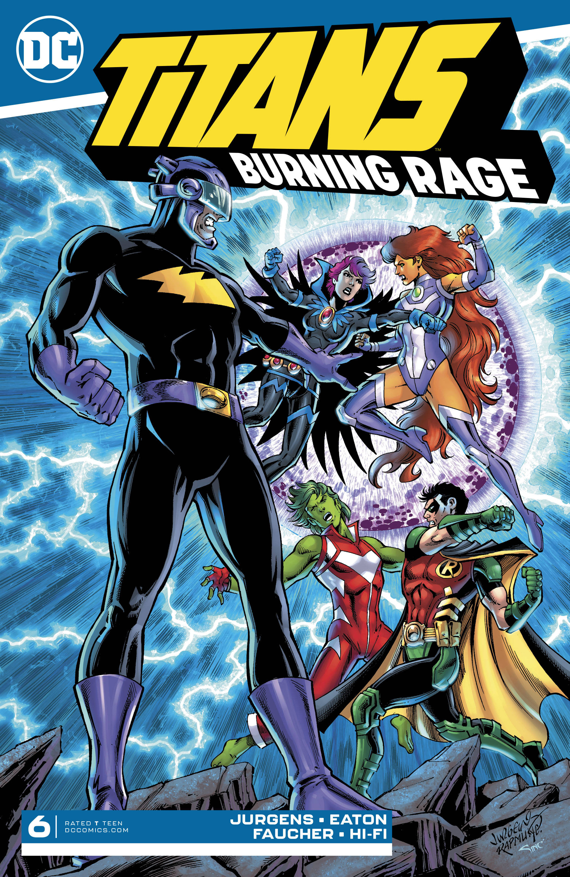 Titans: Burning Rage #6 (2020)