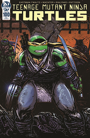 Teenage Mutant Ninja Turtles #100 - Kevin Eastman - Dynamic Forces ...